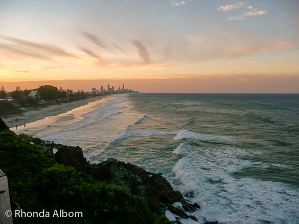 Australian Coastal Cities Guide: 17 Beautiful Seaside Gems 6 Beach looking down on the Gold Coast, one of the Australian coastal cities near Brisbane