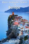 Here are the nine best seaside towns in Europe, each of which offers a fascinating fusion of past, present, and coastal allure. Pictured is Vernazza village in Cinque Terre Italy.