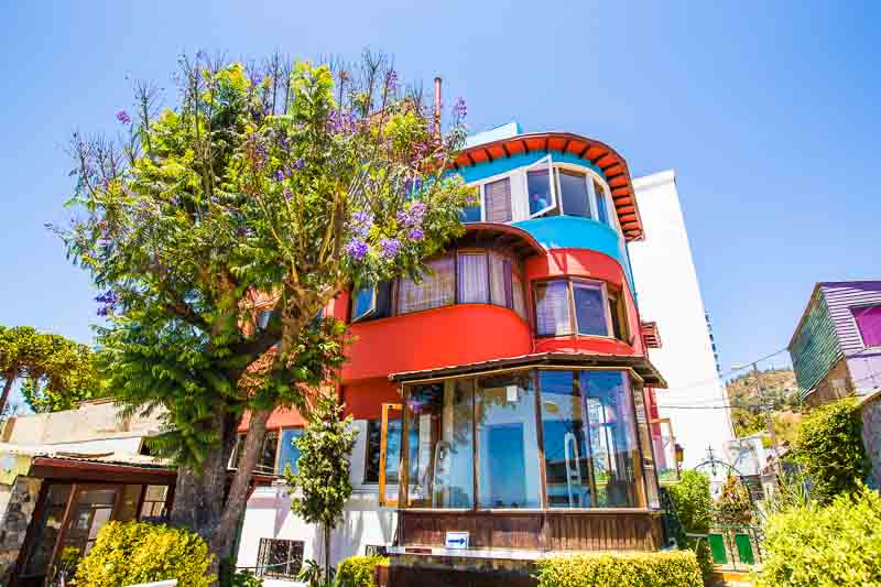 La Sebastiana, the Valparaiso home of Nobel laureate Pablo Neruda