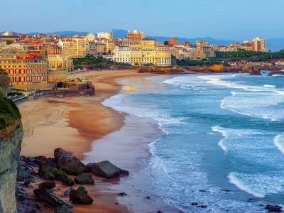 Biarritz France, one of the best seaside towns in Europe