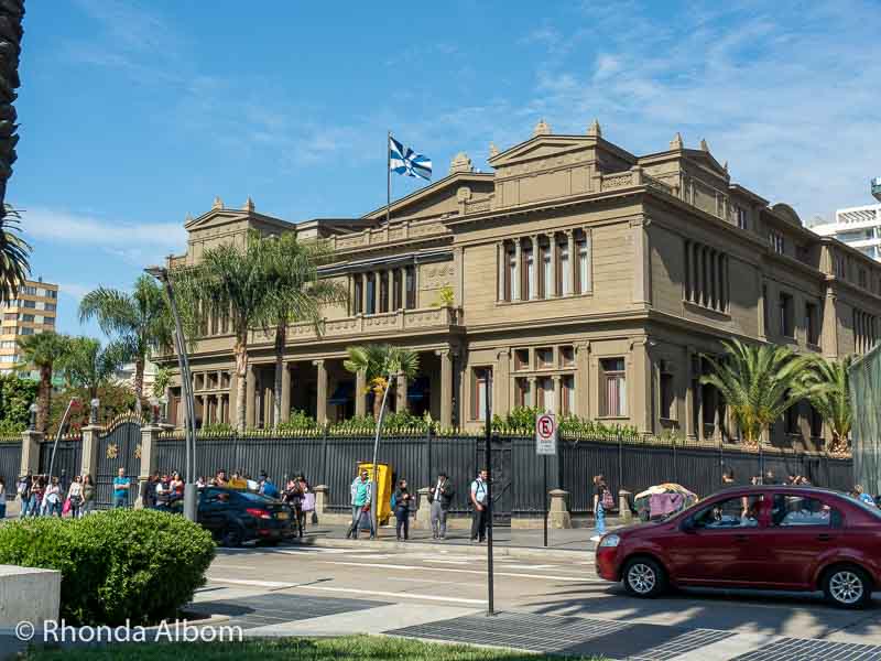 Municiple Theatre off the Plaza Vergera in Vina del Mar, Chile