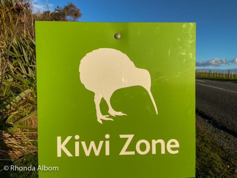 Kiwi Zone sign