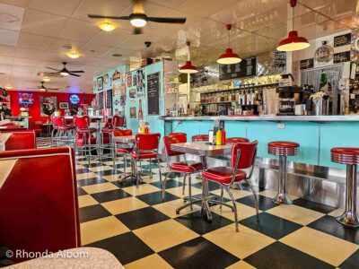Deluxe Diner is one of many great places to eat gluten-free in New Plymouth, Taranaki, New Zealand