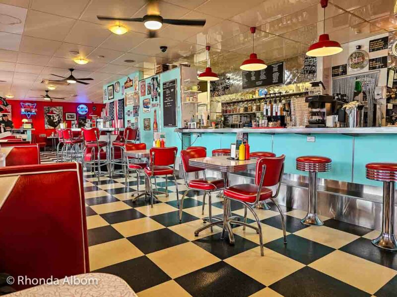Deluxe Diner is one of many great places to eat gluten-free in New Plymouth, Taranaki, New Zealand
