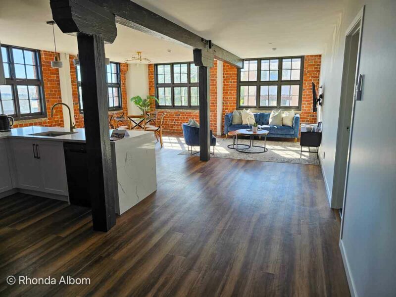 Our unit at Johnston Apartments. 
