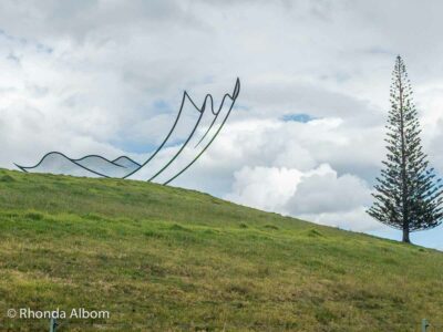 Horizons is one of many art installations at Gibbs Farm sculpture park, just north of Auckland in New Zealand.