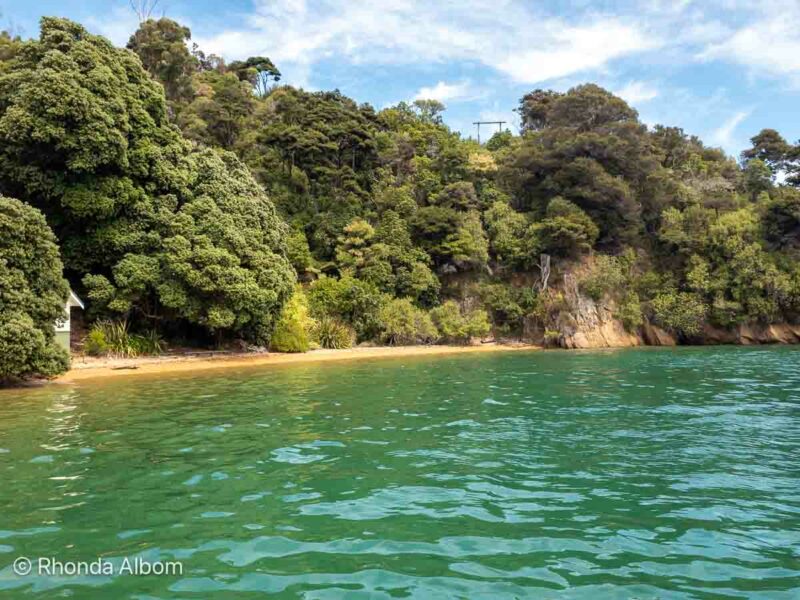 This is where the sand for the beach in Picton comes from