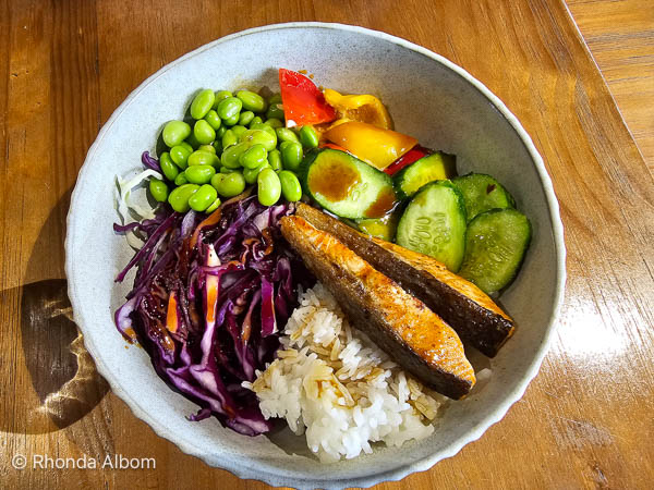 My meal at Cafe Inc a gluten-free New Zealand restaurant in Hamilton