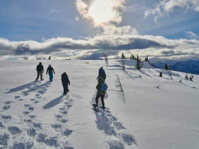Snowshoeing in Canada
