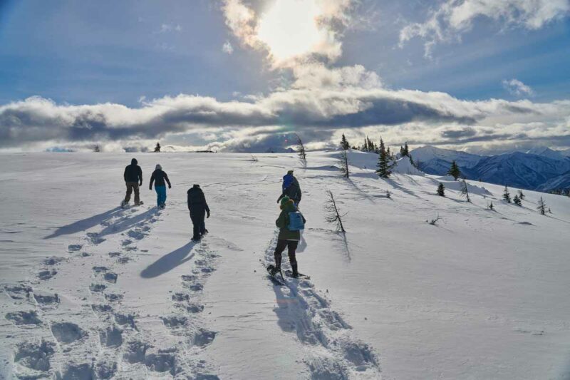 Snowshoeing in Canada