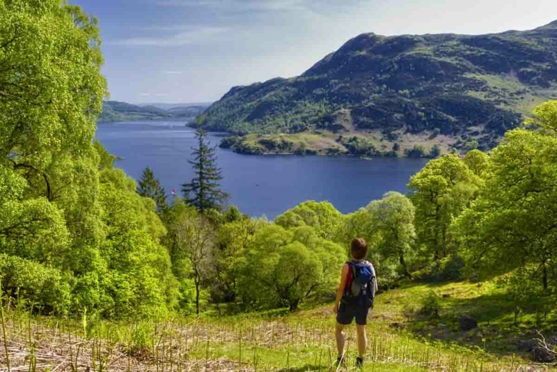 Hiking in Lake District, UK