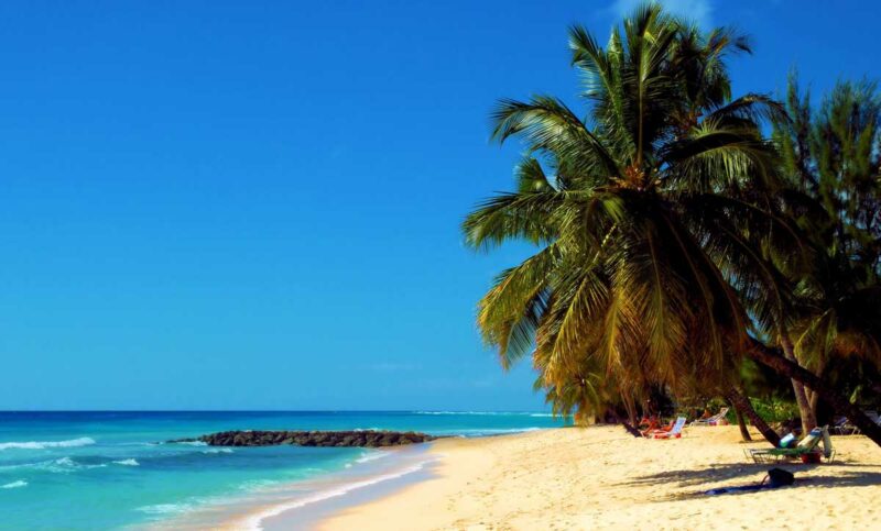 Beach in Roatan, Honduras