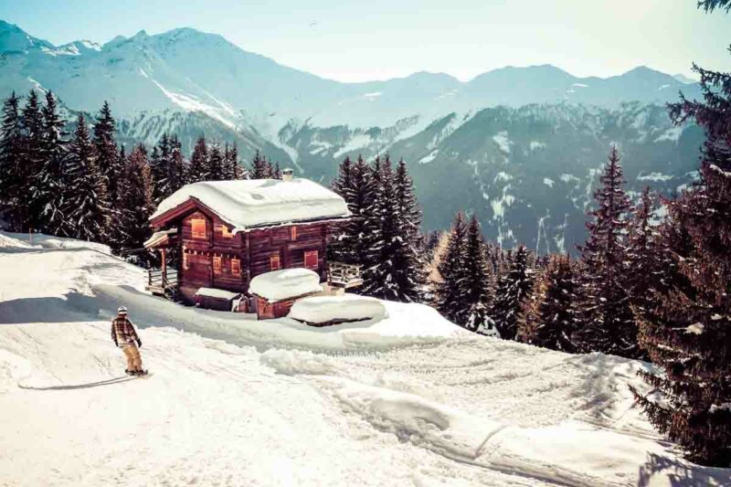 Ski chalet in Switzerland