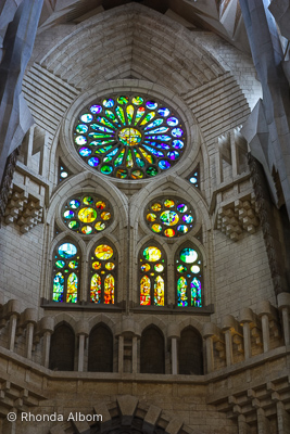 Inside Sagrada Familia