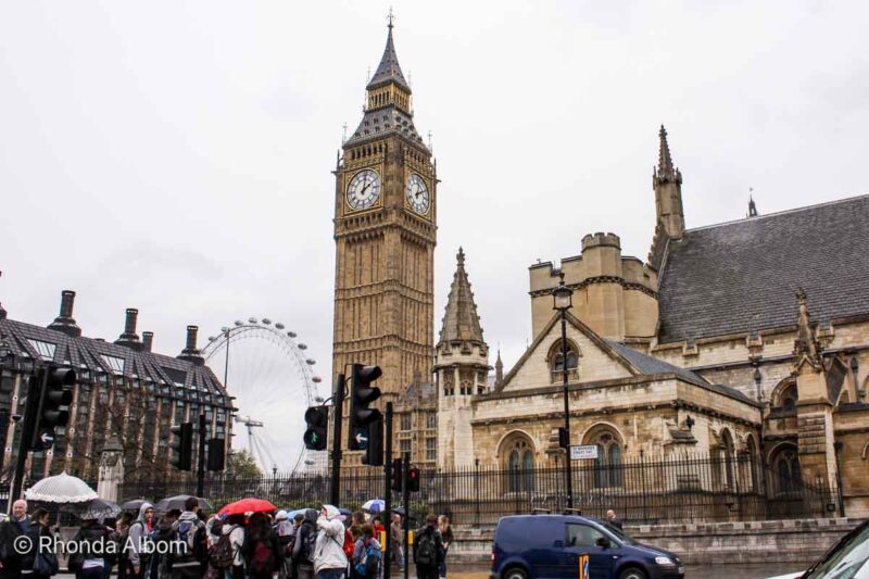 Parliament and Big Ben are among the many famous landmarks of the world