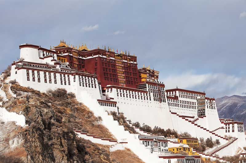 Potala palace in Tibet