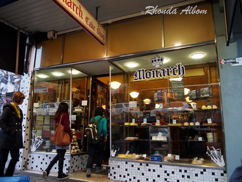 Monarch Cake Shop on Acland Street, St Kilda, Melbourne Australia