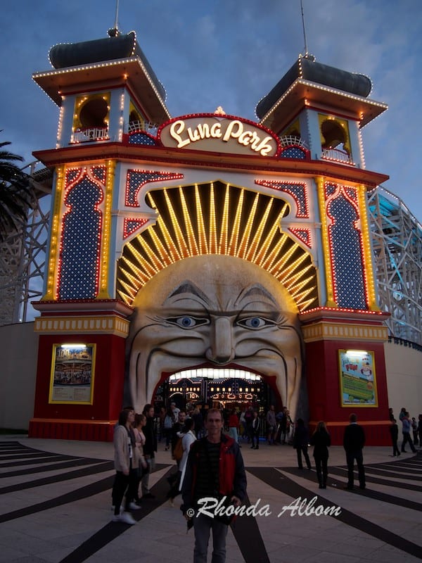 Luna Park in Melbourne Australia Luna Park in St Kilda Melbourne Australia