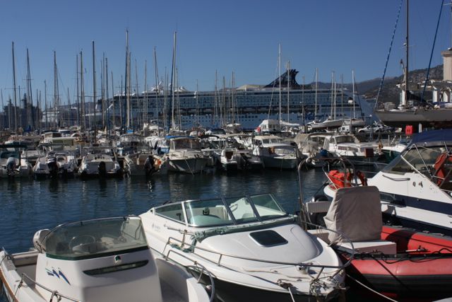 Norwegian Spirit in Toulon Marina in Toulon