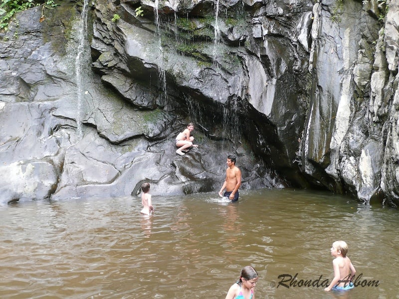 Swimming hole at Waterfall near Yelapa, Mexico
