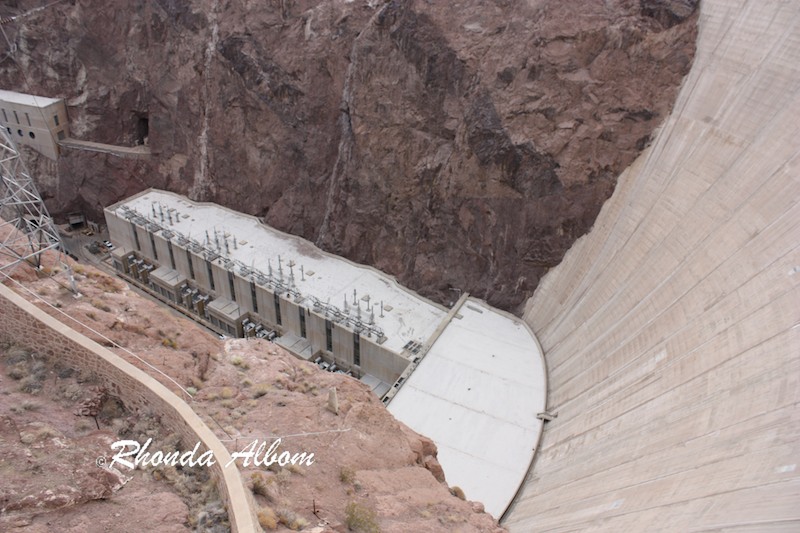 A power generating station at the base of Hoover Dam A power generating station at the base of Hoover Dam