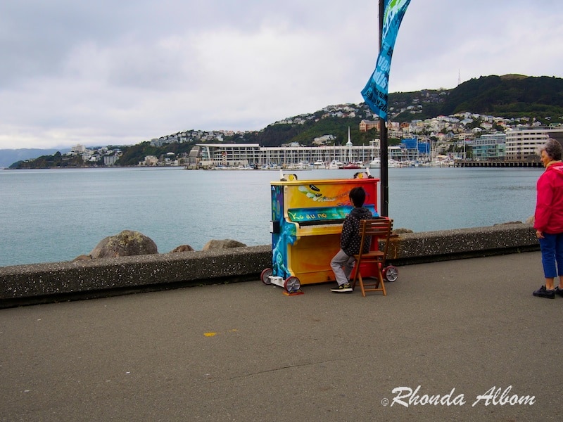 Piano on Wellington Waterfront Piano on Wellington Waterfront