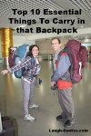 Our best tips for packing light and still having the top 10 essential things to bring