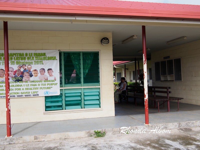 Hospital in Lalomanu Samoa